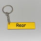 4D Keyring number plate