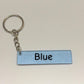 4D Keyring number plate
