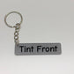 4D Keyring number plate