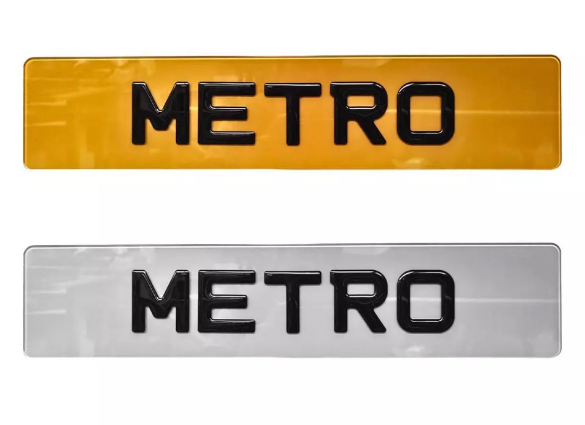 TINTED SHOW PLATES