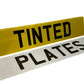 TINTED SHOW PLATES
