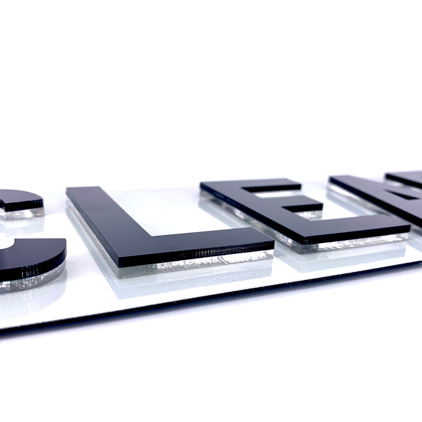 4D Laser Cut Show Plates