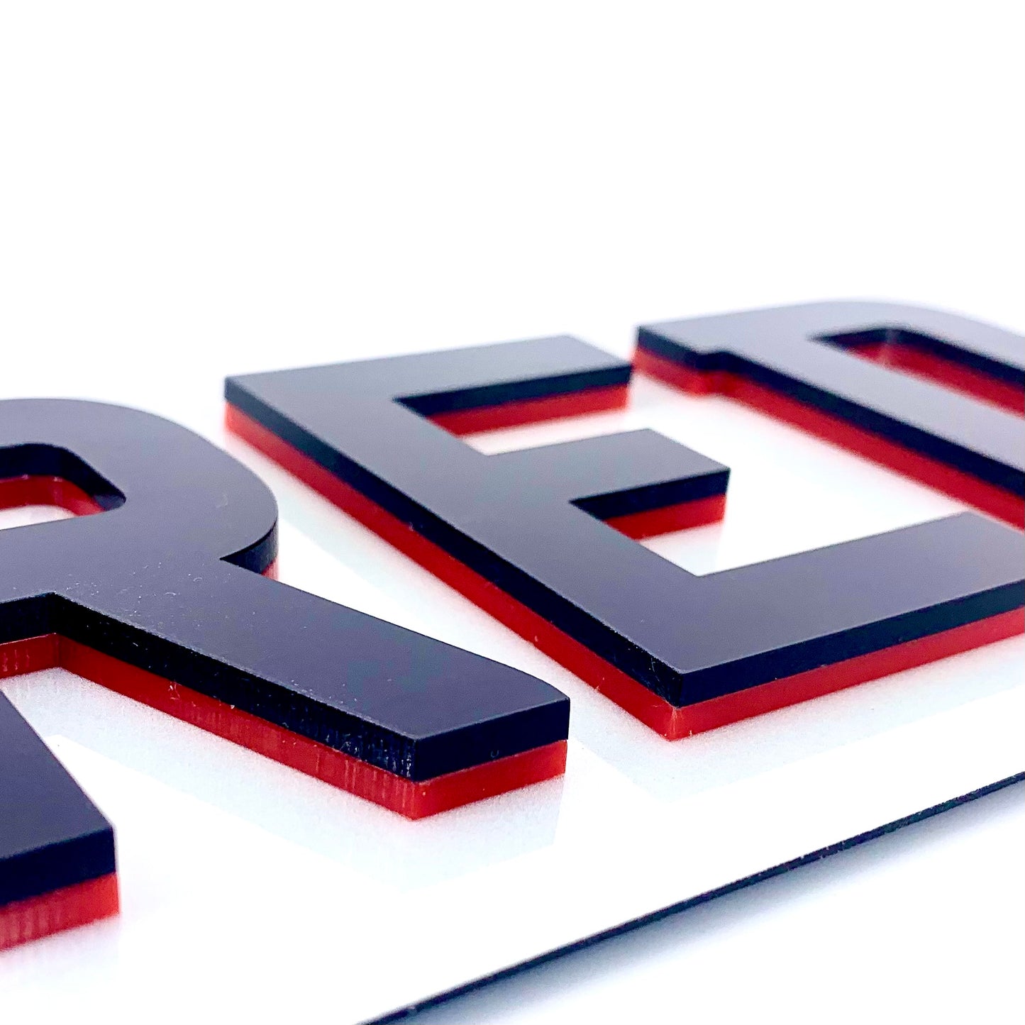 4D Laser Cut Show Plates